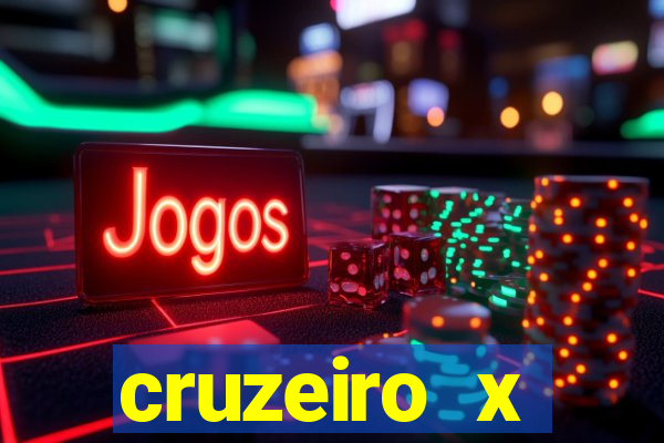 cruzeiro x corinthians palpite